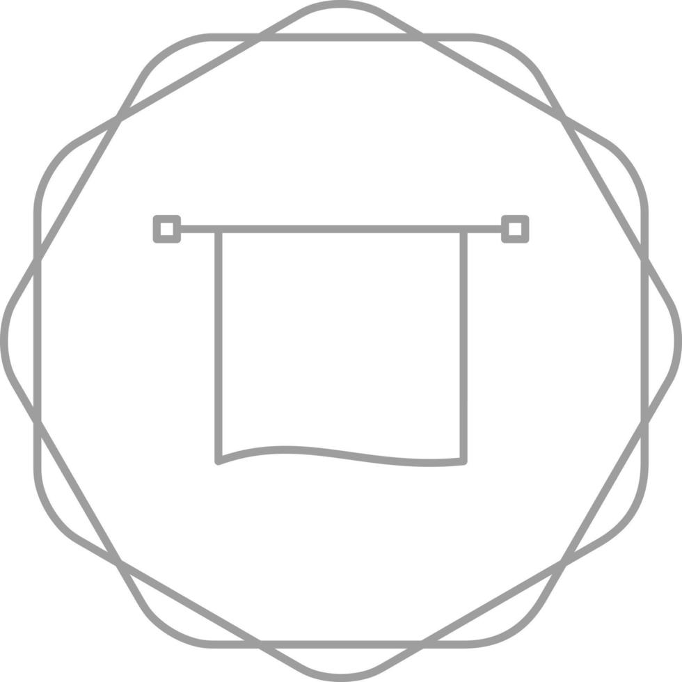 Towel Dryer Vector Icon