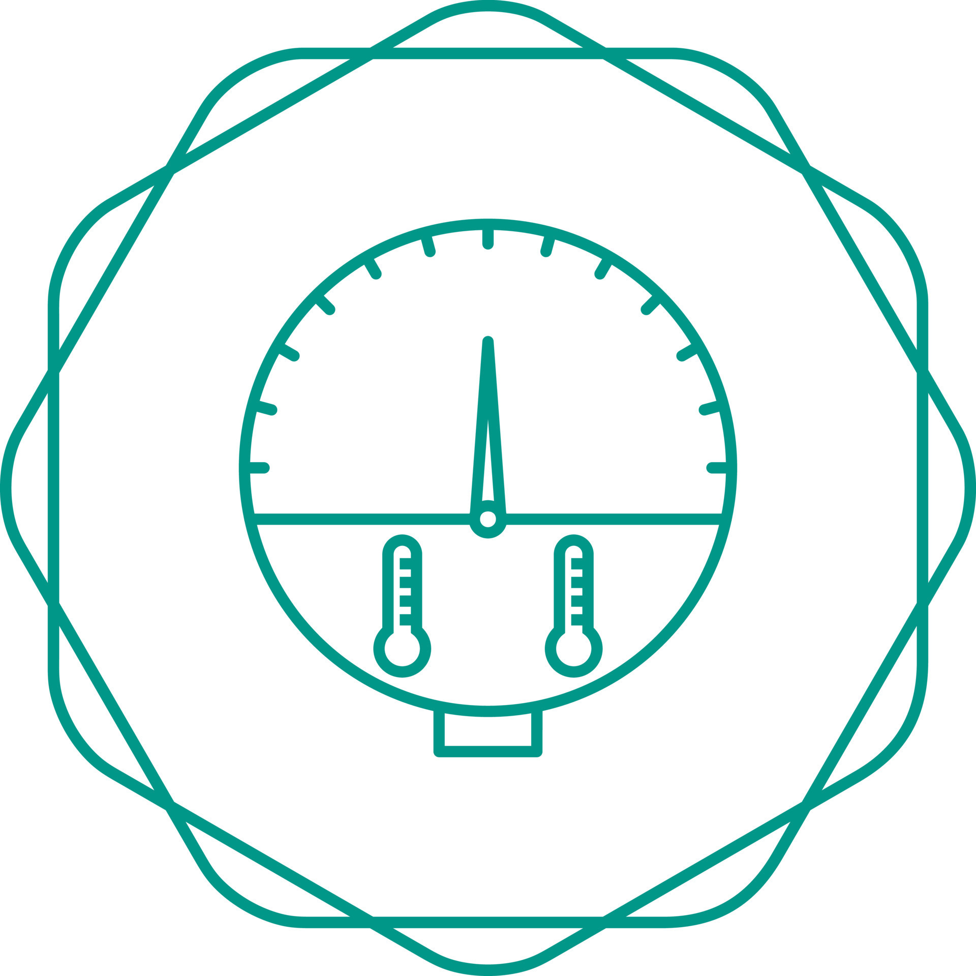 Temperature Indicator Vector Icon 22490760 Vector Art at Vecteezy