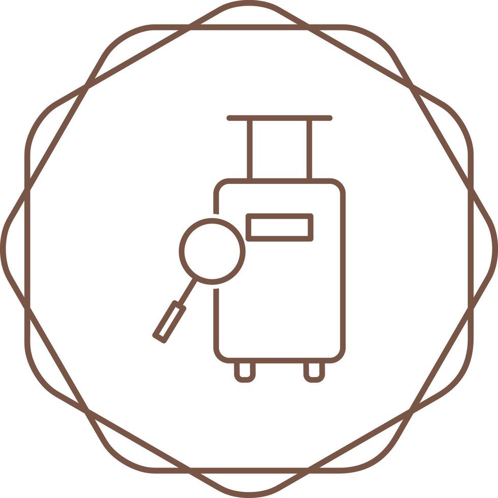Find Luggage Vector Icon