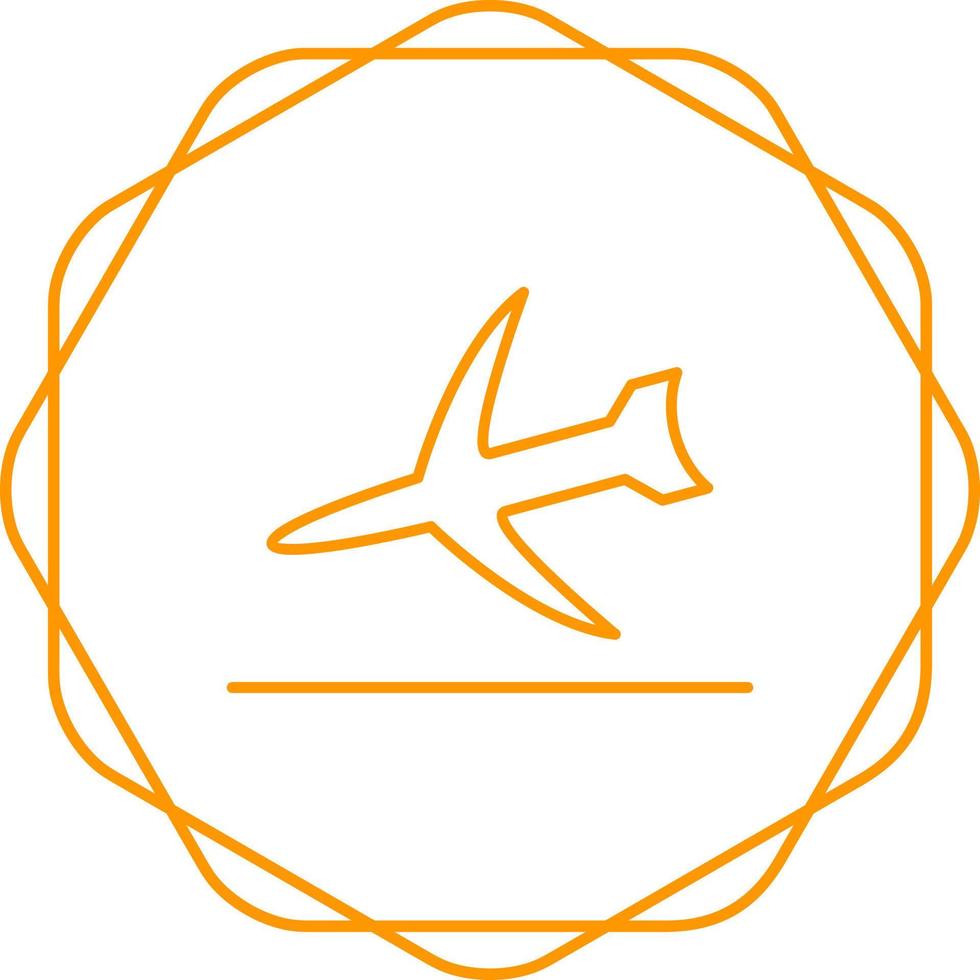 Flight Landing Vector Icon