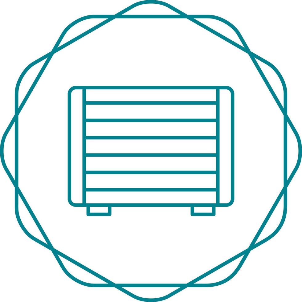 Gas Heater Vector Icon