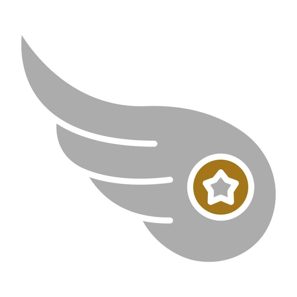 Left Wing Vector Icon Style