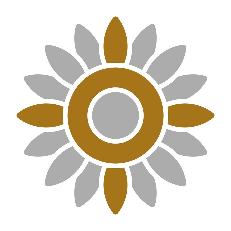 Calendula Vector Icon Style