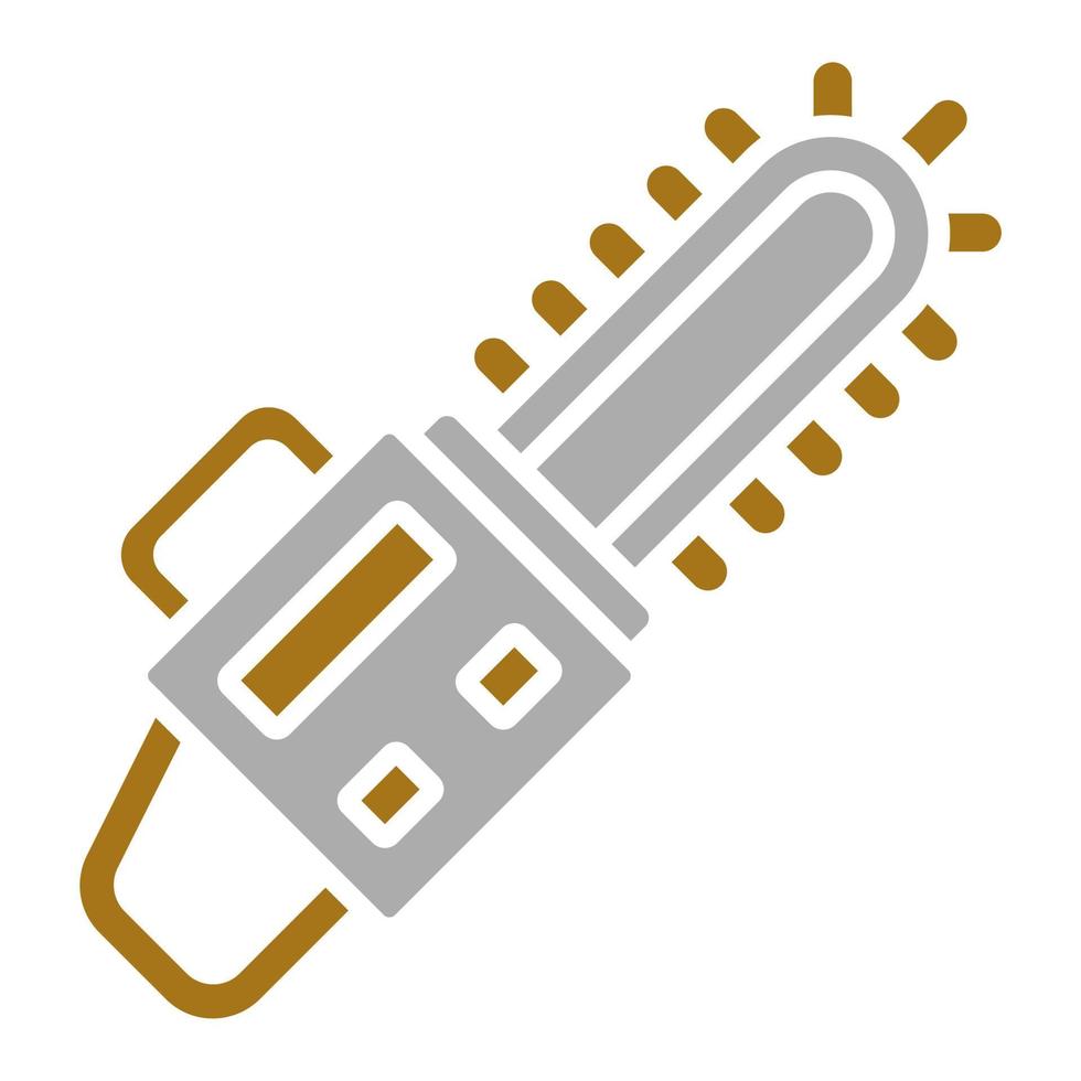 Chainsaw Vector Icon Style