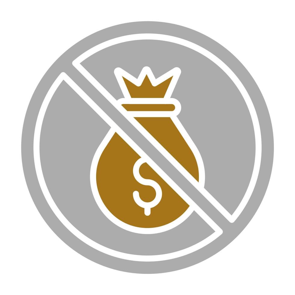 Bribery Vector Icon Style