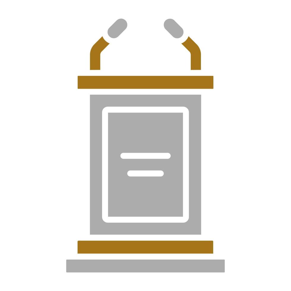 Bully Pulpit Vector Icon Style