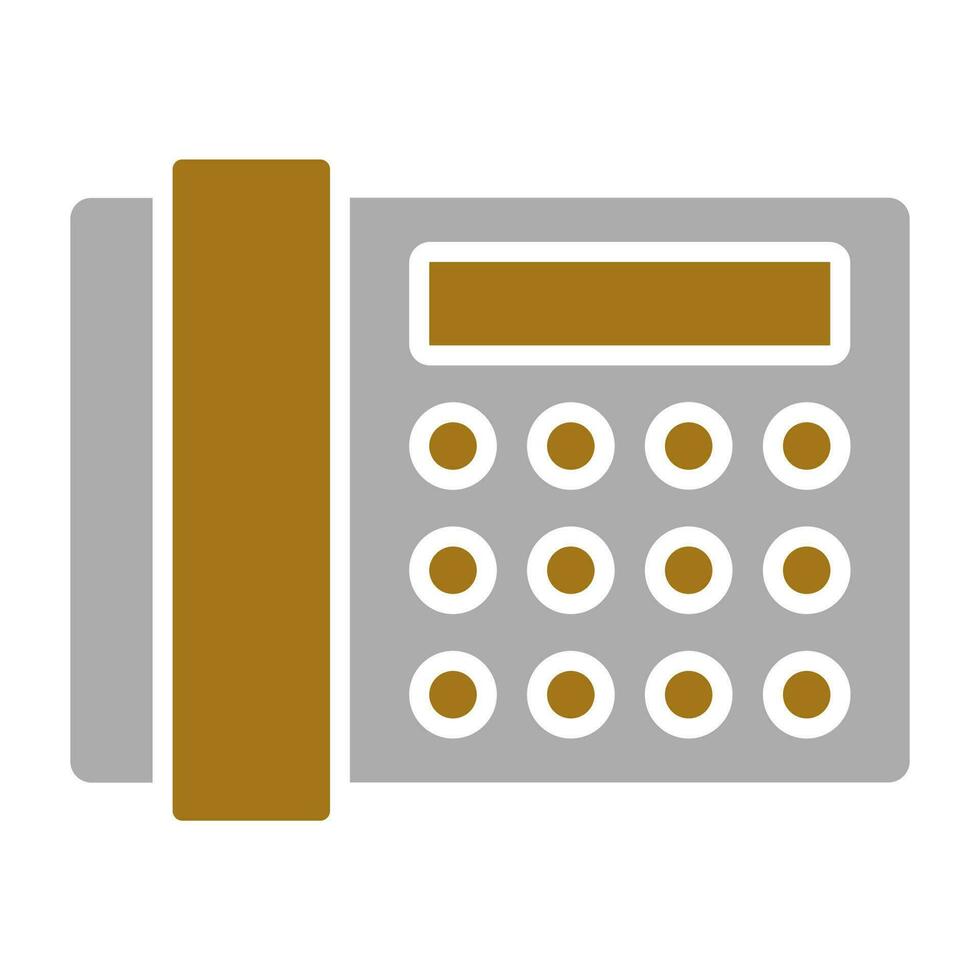 Landline Vector Icon Style