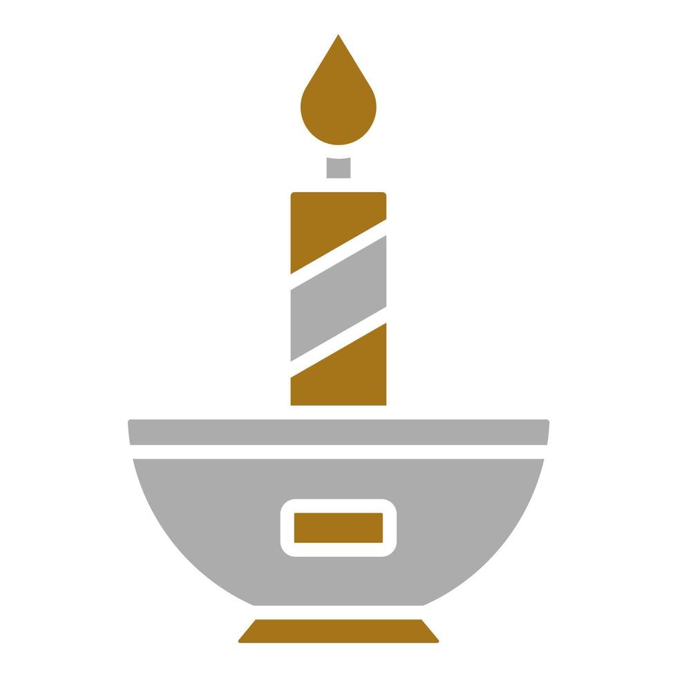 Candle Vector Icon Style