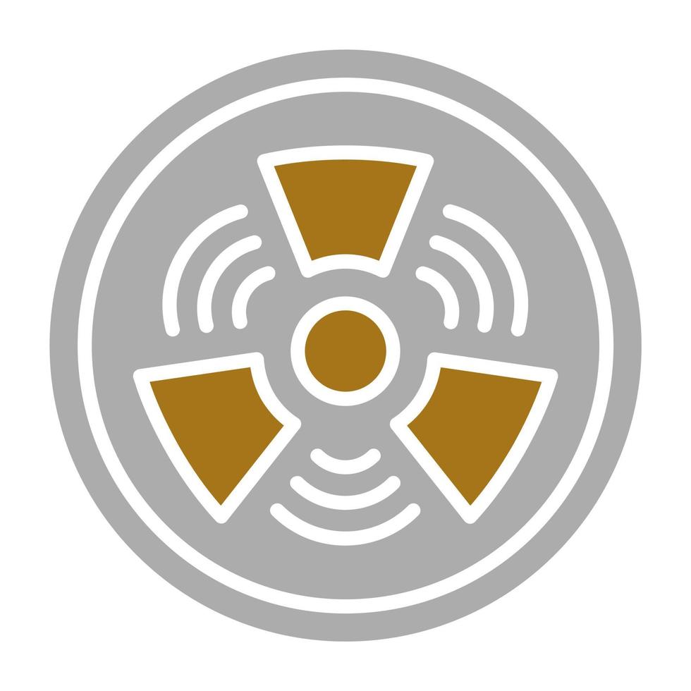 Gamma Rays Vector Icon Style
