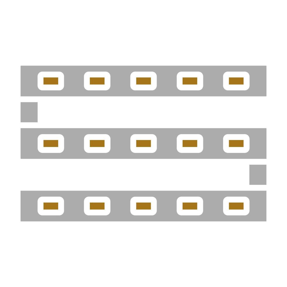 Led Strip Vector Icon Style