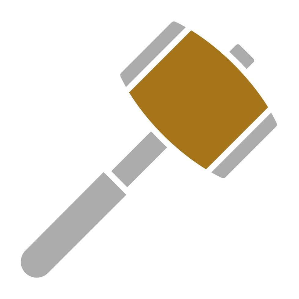 Mallet Vector Icon Style