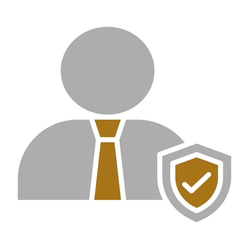 Employee Protection Vector Icon Style