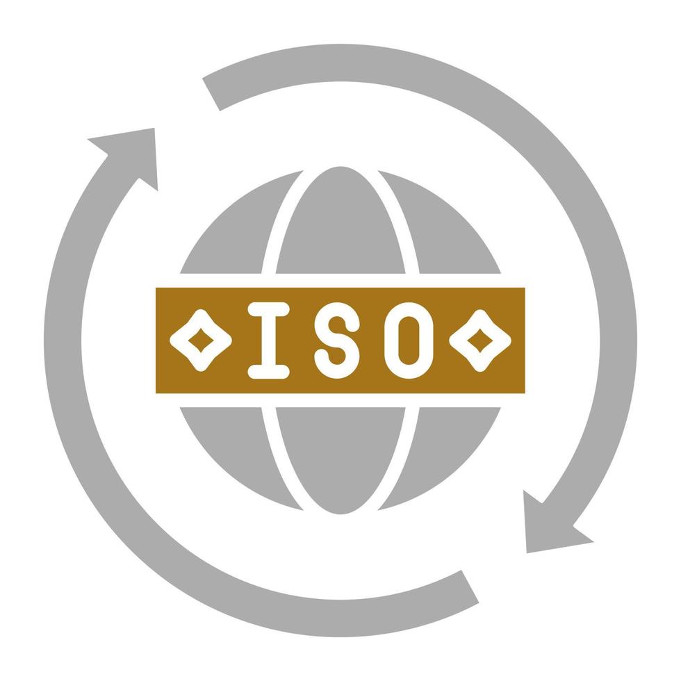 Iso Standards Vector Icon Style