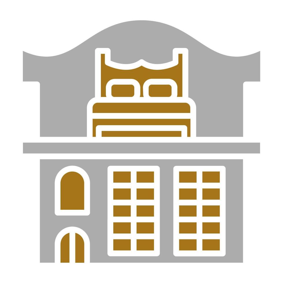 Accommodation Vector Icon Style