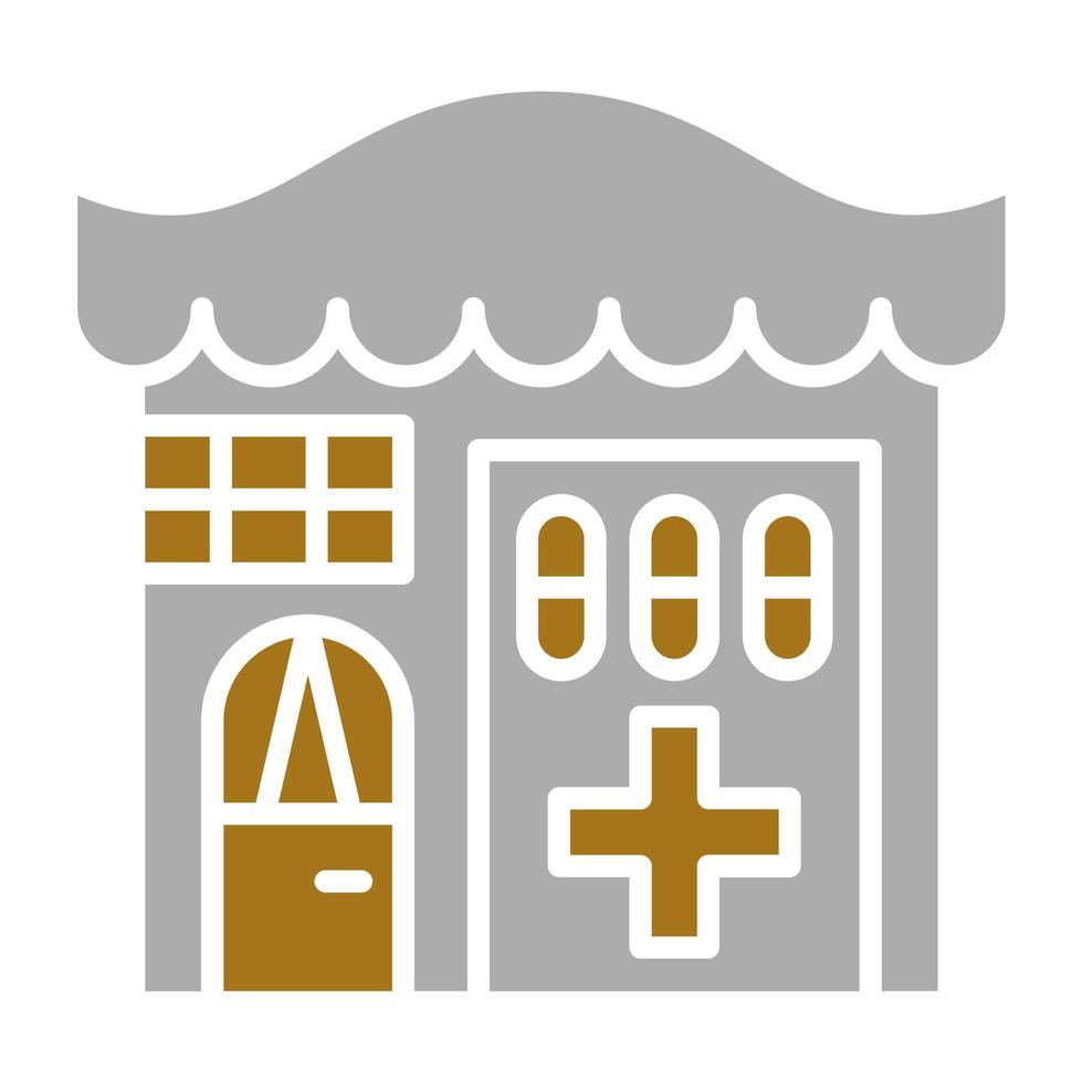 Medical Store Vector Icon Style