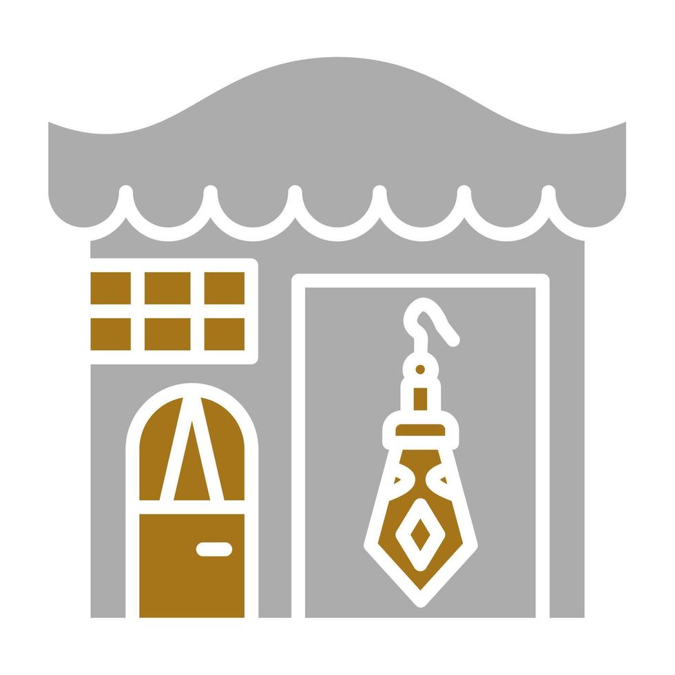 Jewlery Store Vector Icon Style