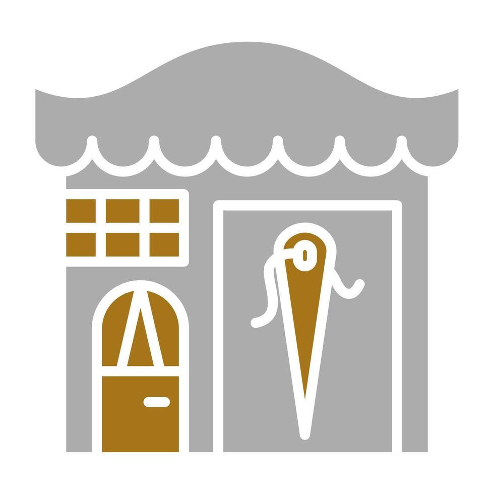 Tailor Shop Vector Icon Style