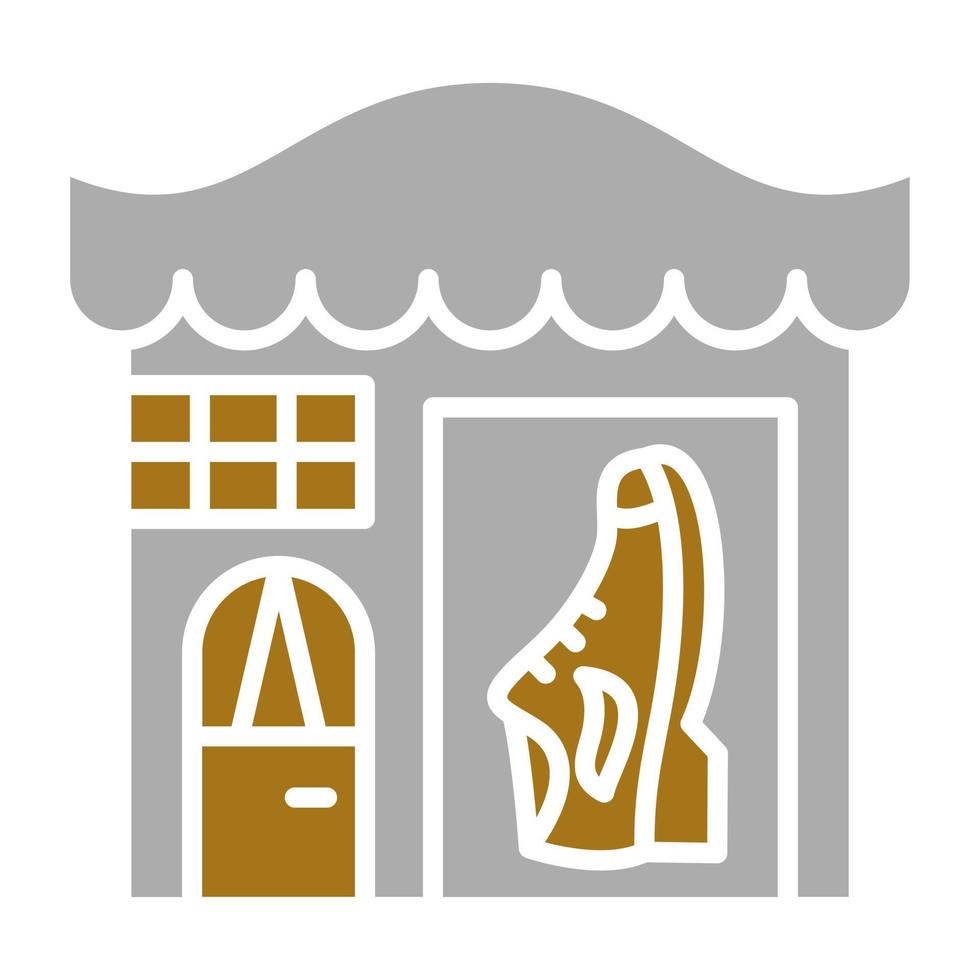 Shoe Shop Vector Icon Style