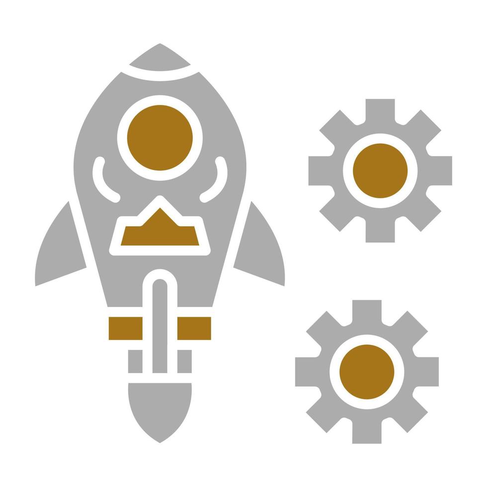 Project Launch Vector Icon Style