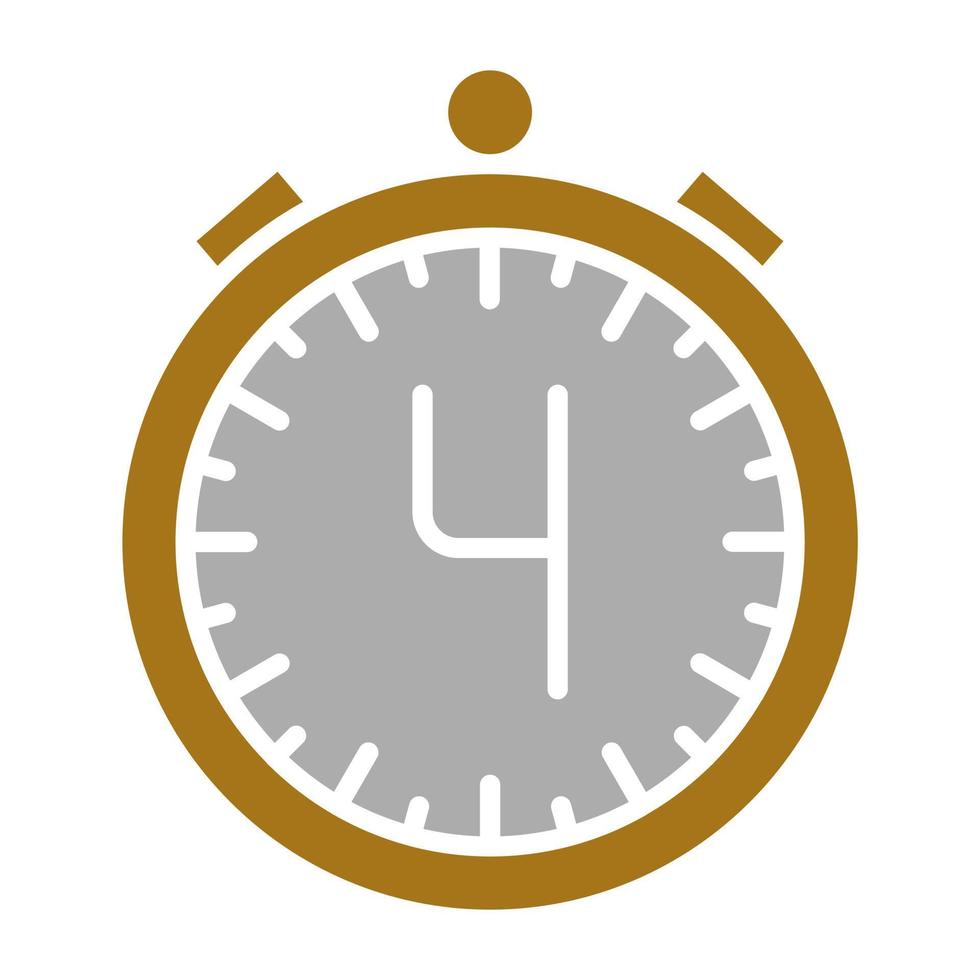 Countdown Vector Icon Style
