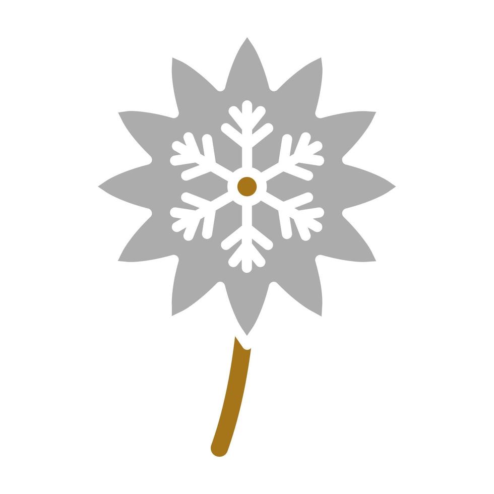 Dandelion Vector Icon Style