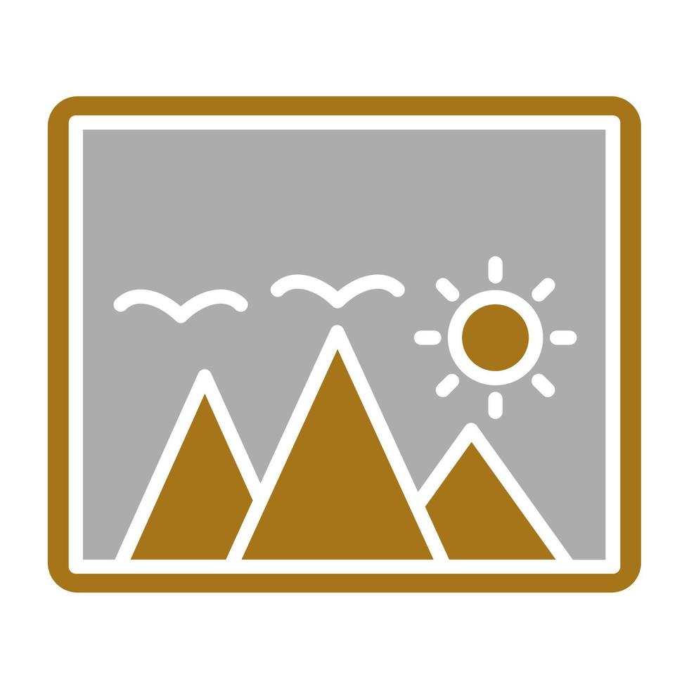 Image Placeholder Vector Icon Style