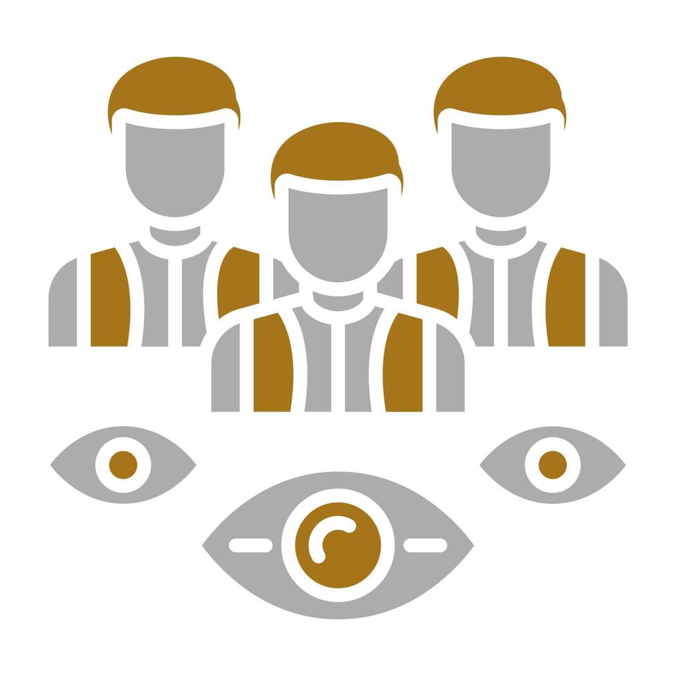 Spectator Vector Icon Style