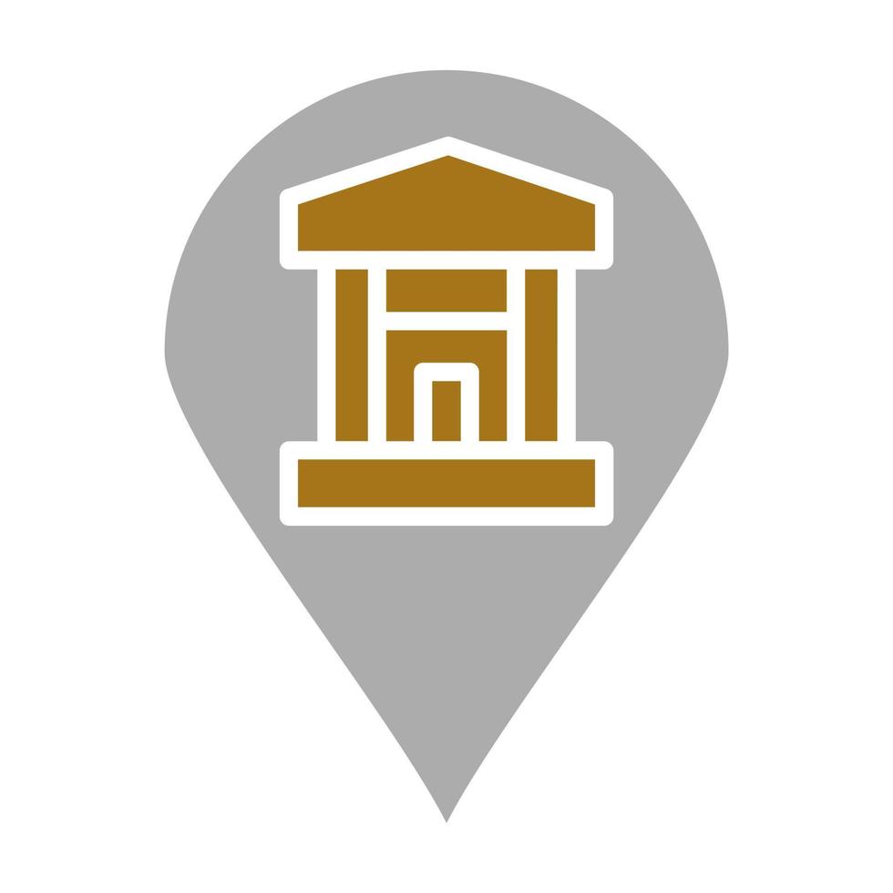 Local Museum Vector Icon Style