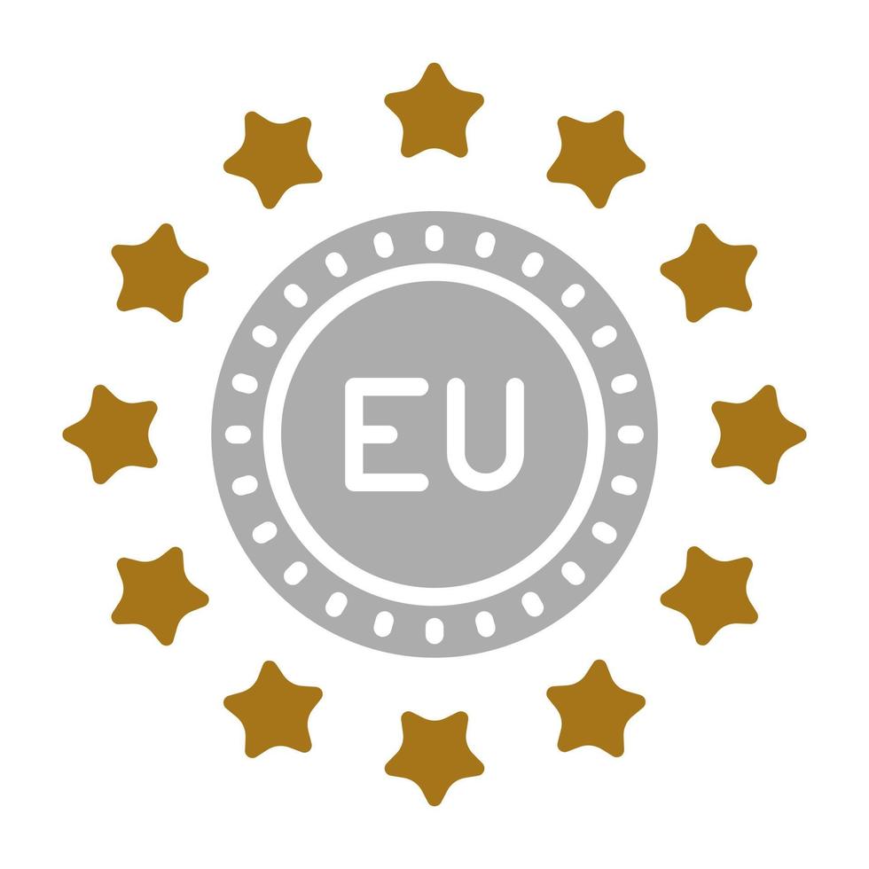 UE vector icono estilo