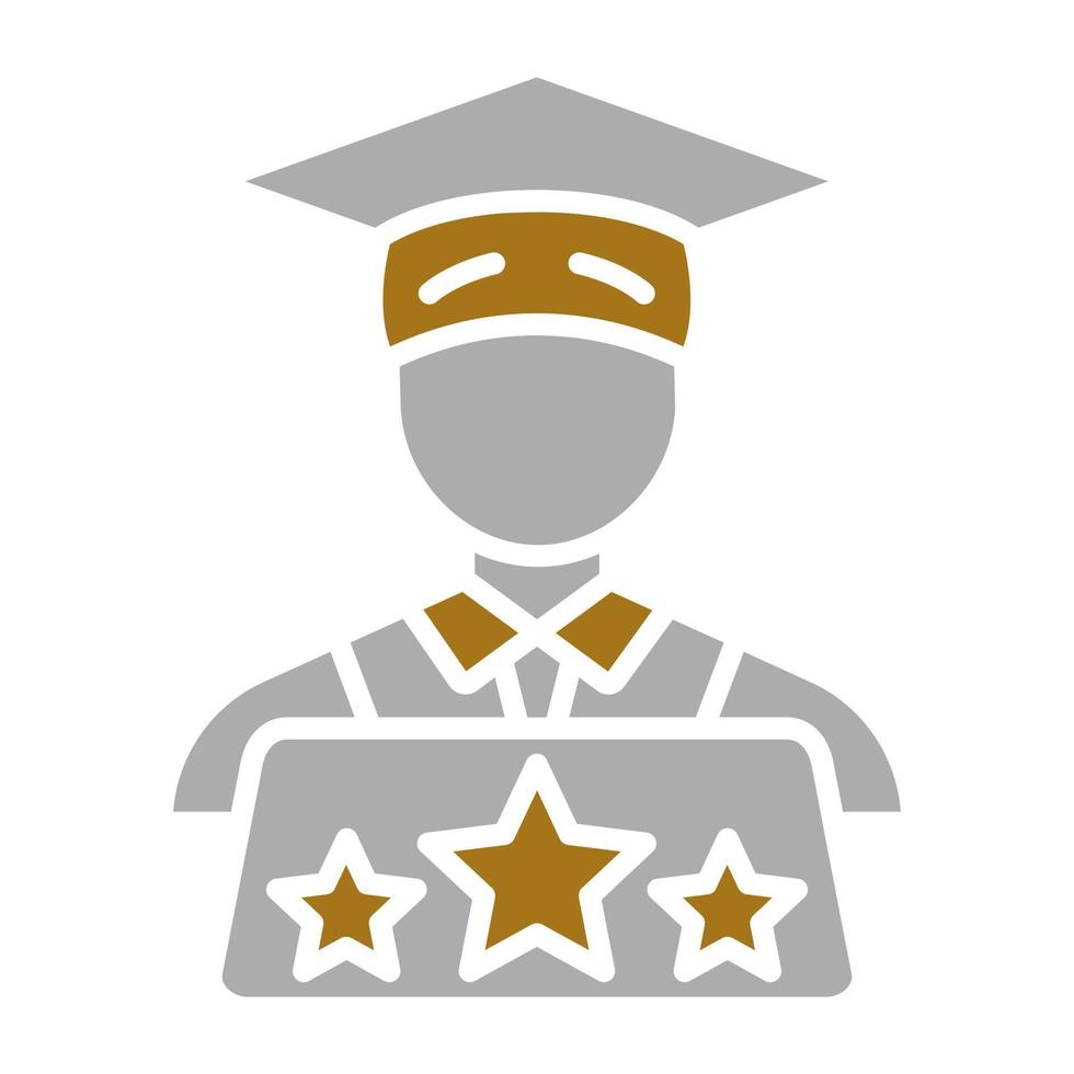 Honors Student Vector Icon Style