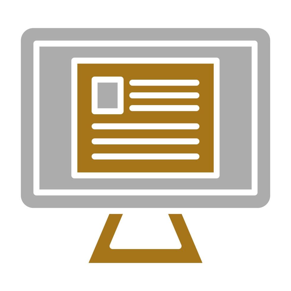 Vlog Vector Icon Style