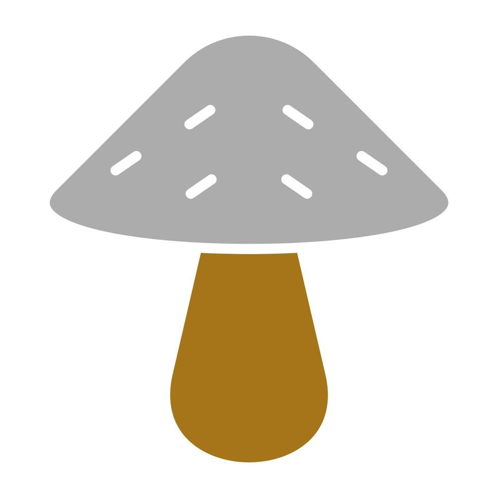 Mushroom Vector Icon Style