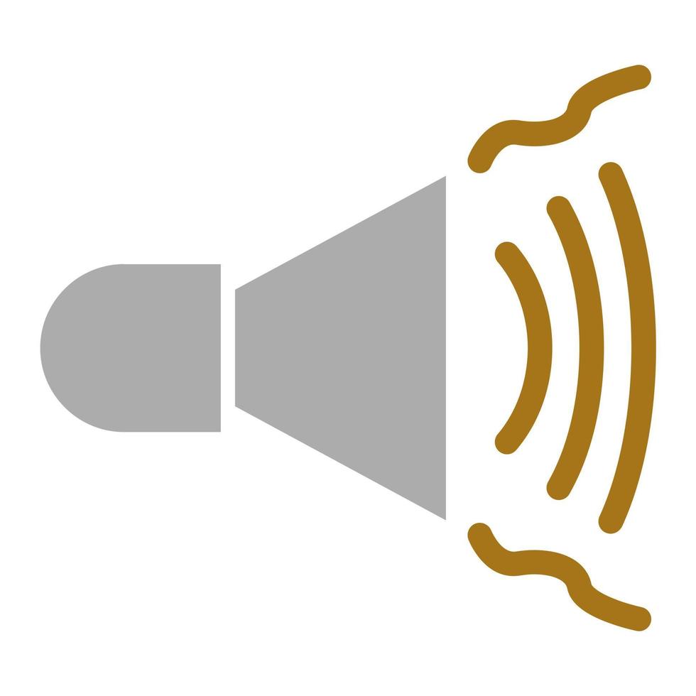 Noise Pollution Vector Icon Style