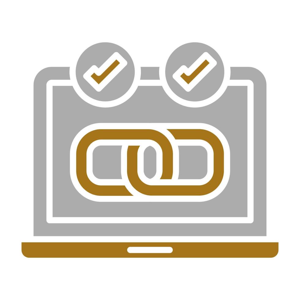Backlink Vector Icon Style