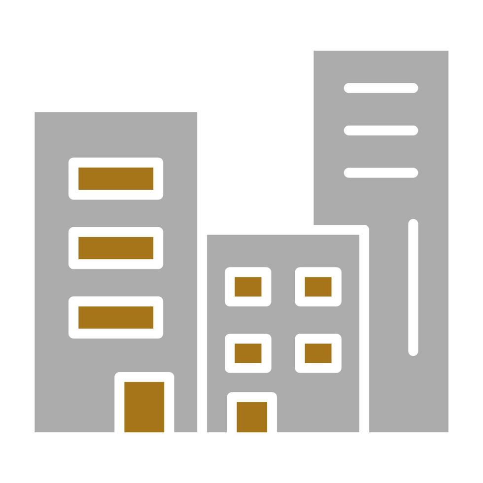 City Pollution Vector Icon Style