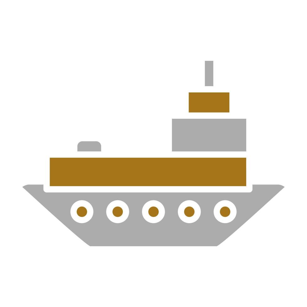 Ocean Oil Spill Vector Icon Style