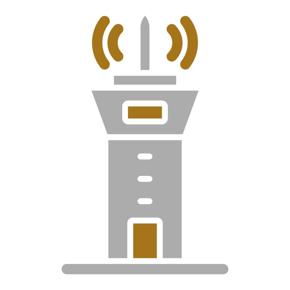 Control Tower Vector Icon Style