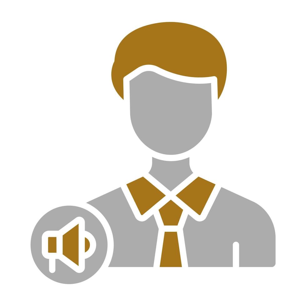 Content Marketer Vector Icon Style