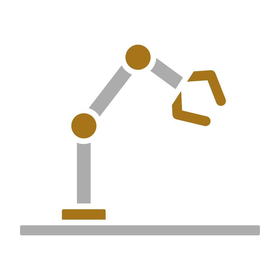 Autonomous Robotics Vector Icon Style