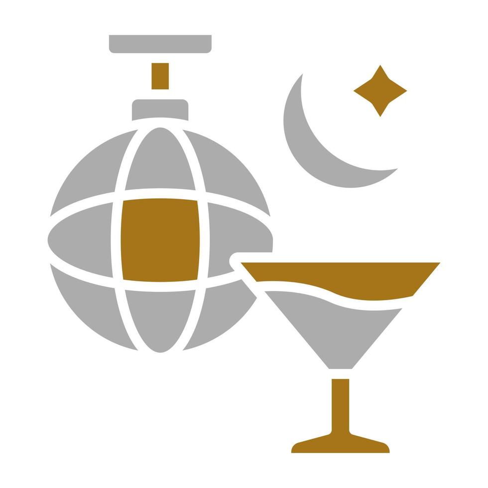 Nightlife Vector Icon Style