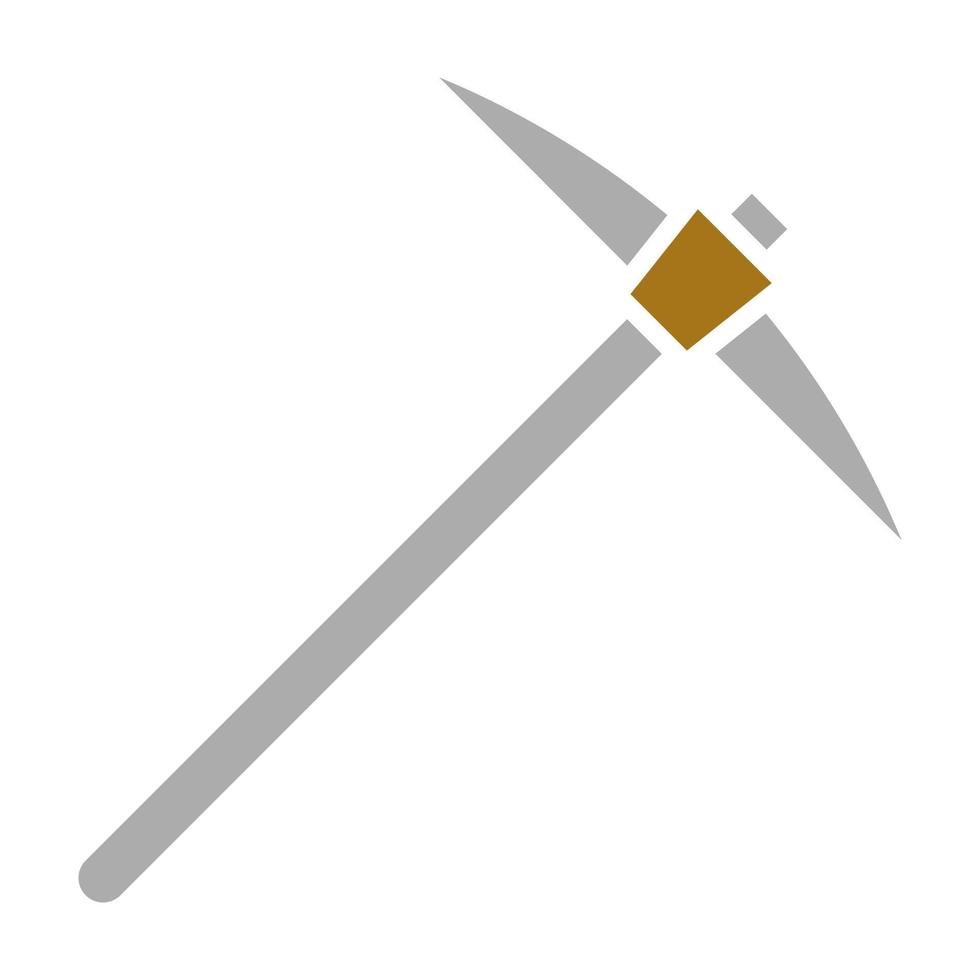 Pickaxe Vector Icon Style