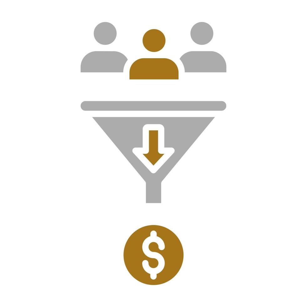 Lead Generation Vector Icon Style