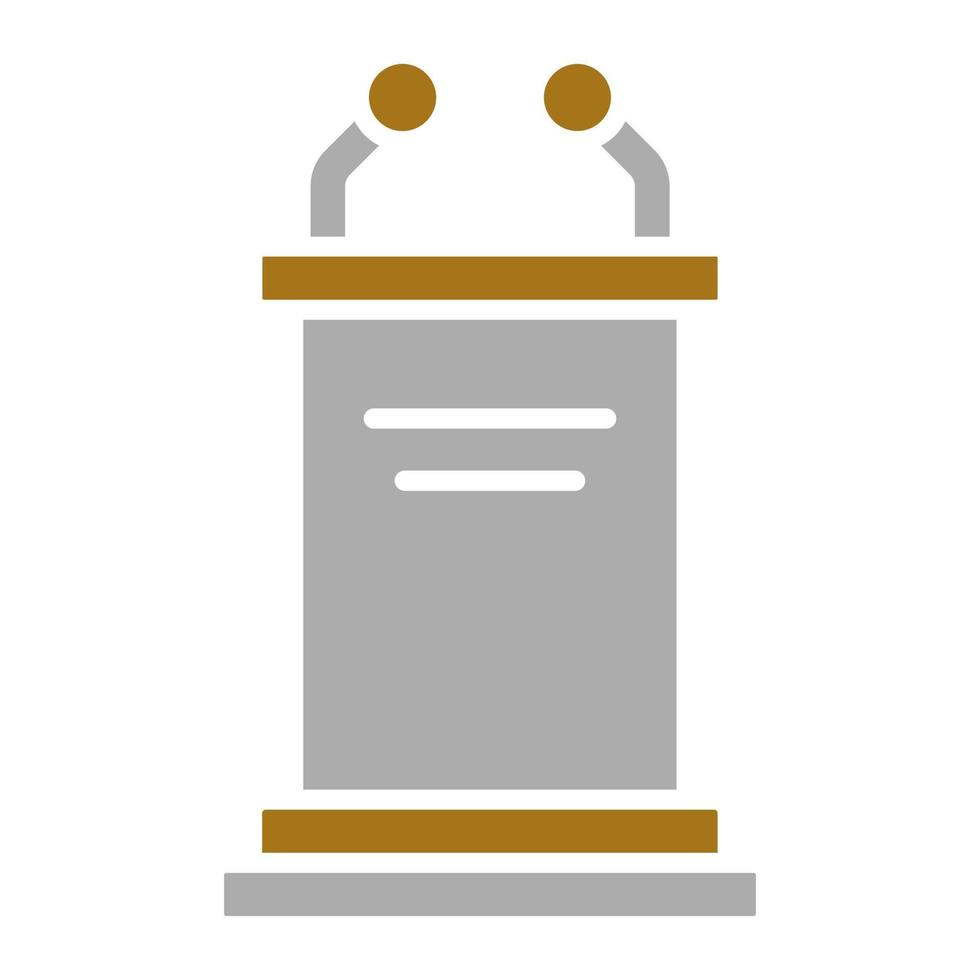 Pulpit Vector Icon Style