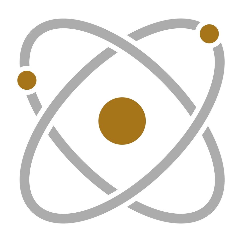 Atoms Vector Icon Style