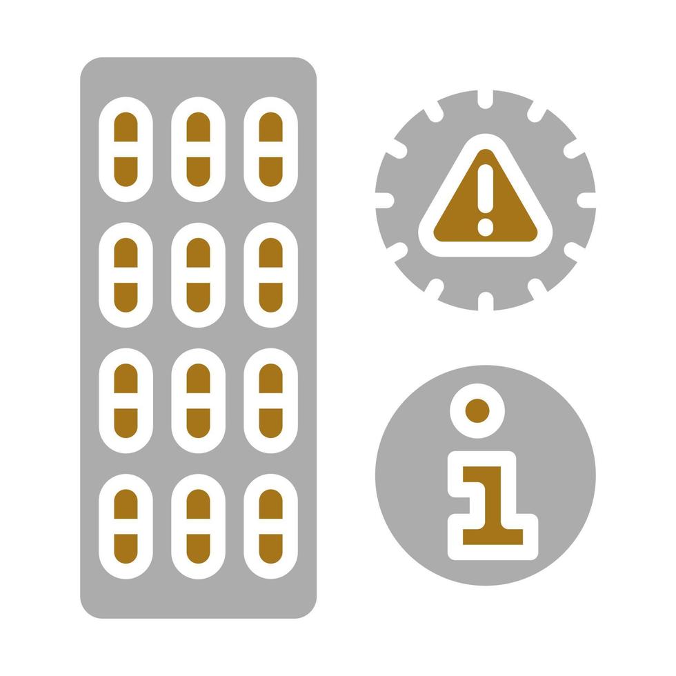 Expiry Date Info Vector Icon Style