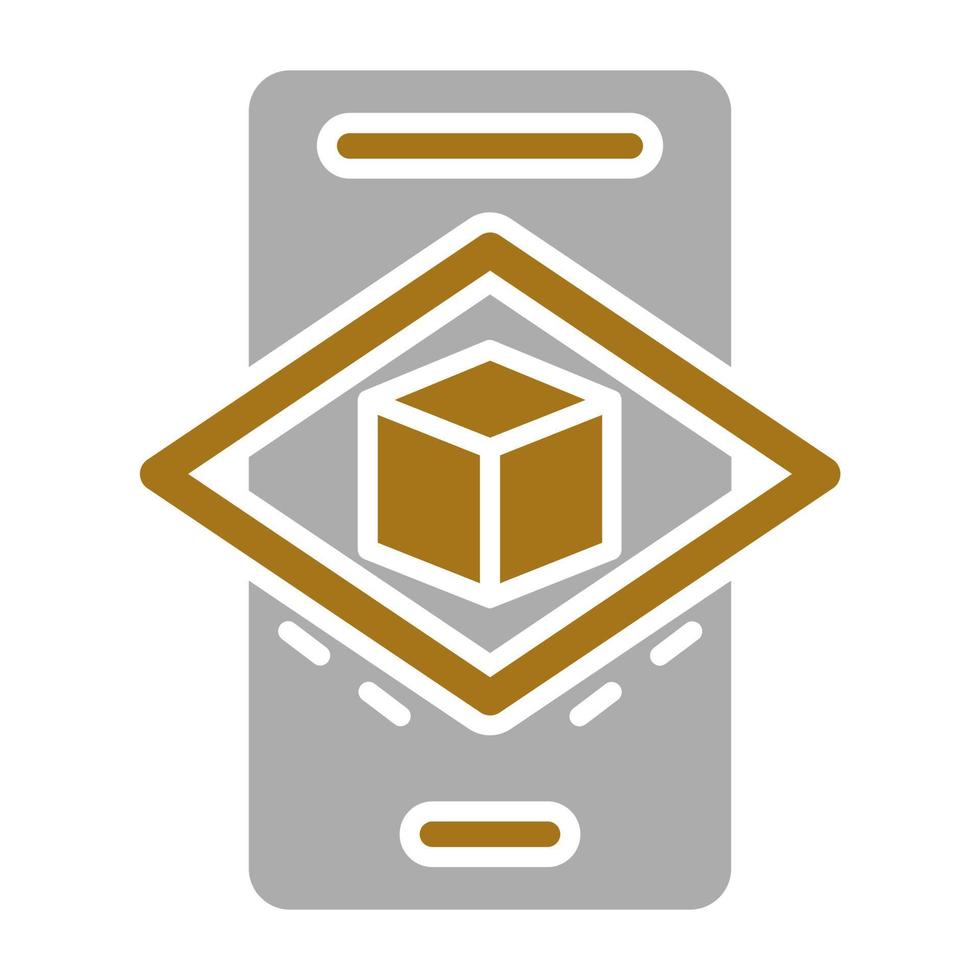 Augmented Reality Vector Icon Style