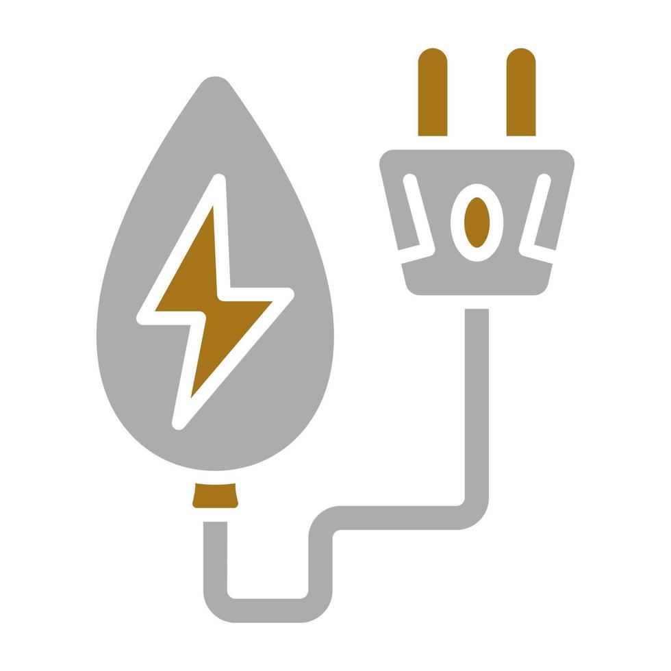 Hydroelectricity Vector Icon Style