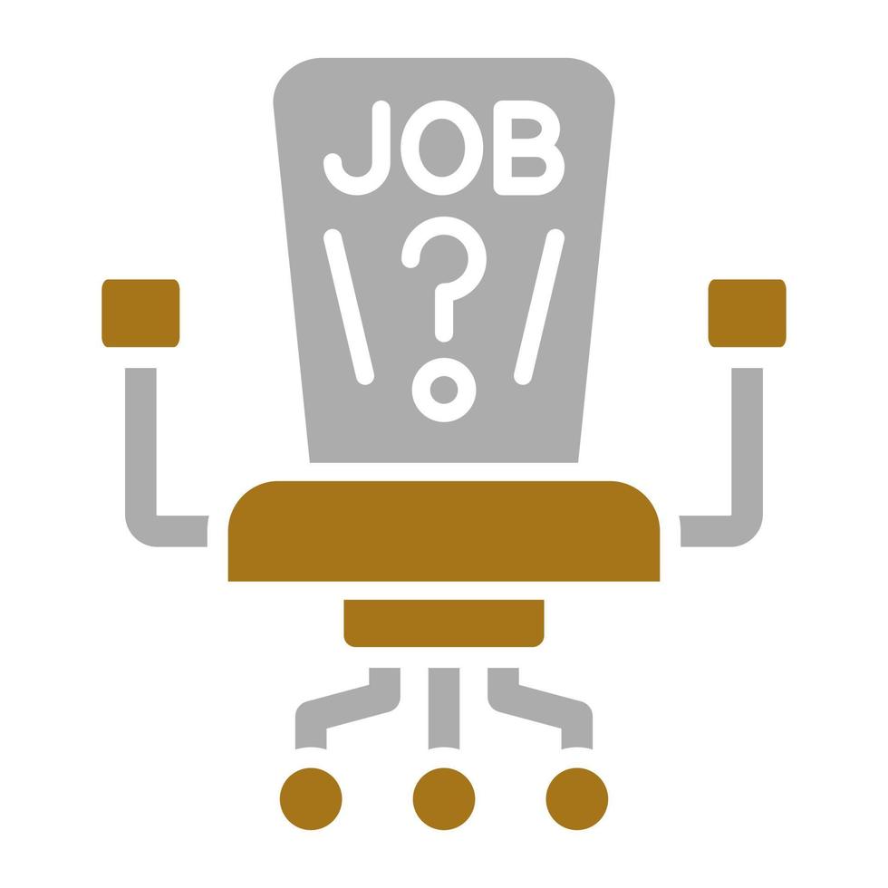 Job Vacancy Vector Icon Style