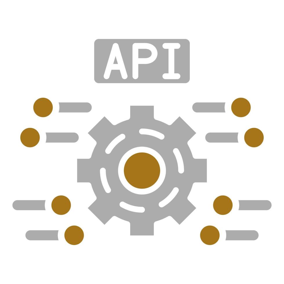Api Vector Icon Style 22493267 Vector Art at Vecteezy