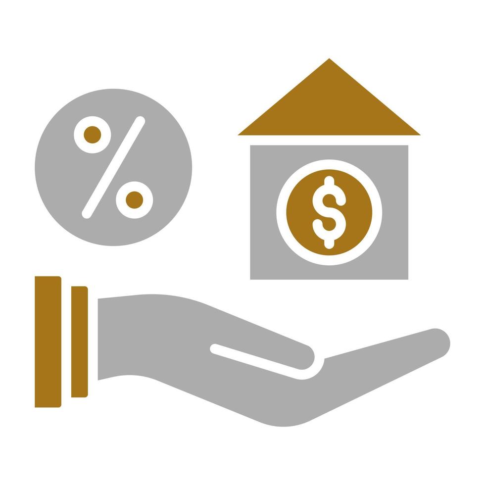 Home Loan Vector Icon Style